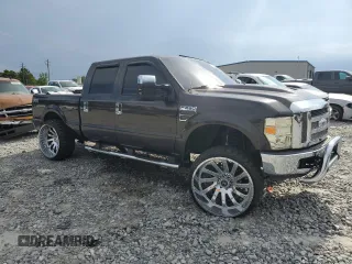 2008 Ford F-250 XL with VIN 1FTSW20R68EB52462, listed as a Copart auction lot 61984685 with Not provided miles and Salvage title. Bid and sale history available at DreamBid. Image 4.