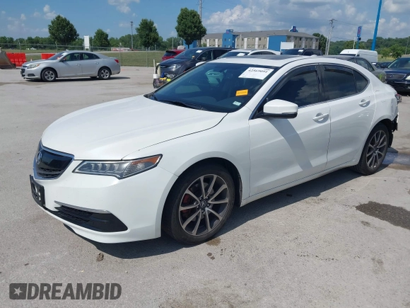 2017 Acura TLX with VIN 19UUB1F34HA010640, listed as a IAAI auction lot 42569091 with 98,310 mi miles and . Bid and sale history available at DreamBid. Image 17.