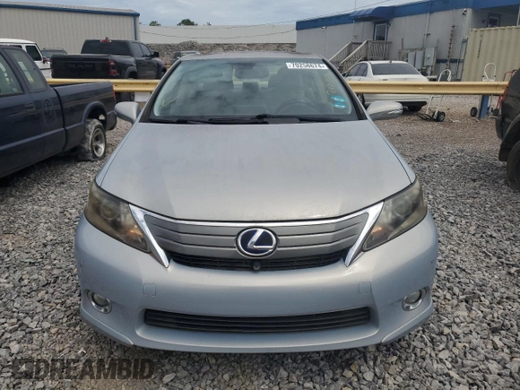 2010 Lexus HS with VIN JTHBB1BA7A2031507, listed as a Copart auction lot 70258674 with 165,616 mi miles and Clean Title. Bid and sale history available at carsss.com. Image 5.