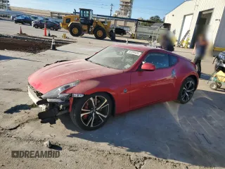 2020 Nissan 370Z Sport с VIN JN1AZ4EH8LM821976, выставлен на аукционе Copart как лот 82399424 с пробегом 57 587 миль миль и Списание • Salvage title. История ставок и продаж доступна на DreamBid. Изображение 1.