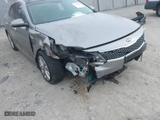 2016 Kia Optima EX with VIN 5XXGU4L33GG108511, listed as a IAAI auction lot 41355565 with 167,111 mi miles. Bid and sale history available at carsss.com. Image 6.