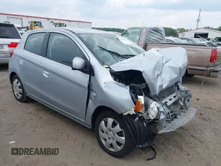 2017 Mitsubishi Mirage ES with VIN ML32A3HJ3HH015760, listed as a IAAI auction lot 42095533 with 84,061 mi miles and . Bid and sale history available at DreamBid. Image 1.