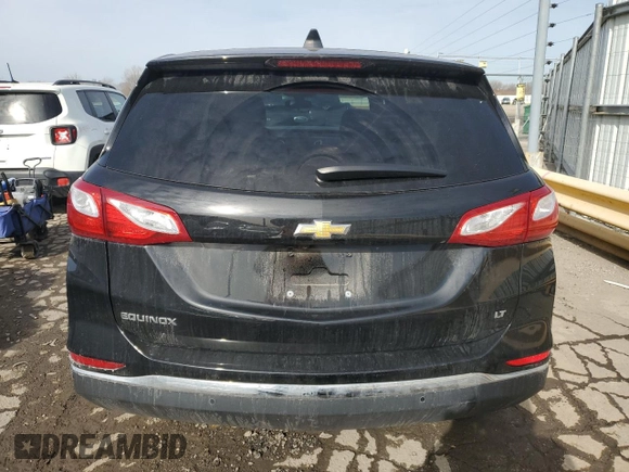 2019 Chevrolet Equinox LT with VIN 2GNAXKEV3K6112034, listed as a Copart auction lot 44123135 with 105,166 mi miles and Salvage Title. Bid and sale history available at DreamBid. Image 6.