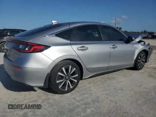 2024 Honda Civic EX-L z VIN 19XFL1H73RE004153, wystawiony jako Copart lot #56208225 z przebiegiem 23 962 mil mil oraz Szkoda całkowita • Salvage title. Historia ofert i sprzedaży dostępna na DreamBid. Obrazek 3.