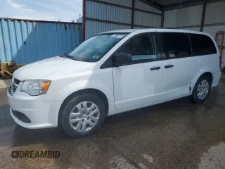 2019 Dodge Grand Caravan SE with VIN 2C4RDGBG0KR765930, listed as a Copart auction lot 54719285 with 35,107 mi miles and Clean Title. Bid and sale history available at DreamBid. Image 1.