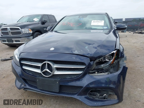 2017 Mercedes-Benz C 300 with VIN 55SWF4JB8HU187628, listed as a IAAI auction lot 42424467 with 102,077 mi miles and . Bid and sale history available at DreamBid. Image 6.