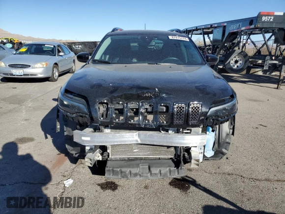 2021 Jeep Cherokee Altitude with VIN 1C4PJLLB4MD227491, listed as a Copart auction lot 87415774 with 29,223 mi miles and Salvage Title. Bid and sale history available at carsss.com. Image 5.