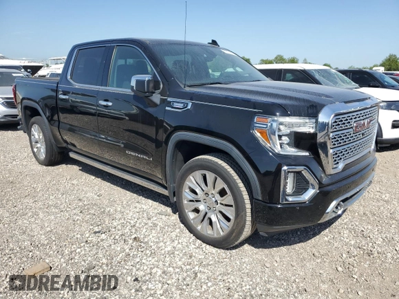 2020 GMC Sierra 1500 Denali with VIN 1GTU9FET5LZ289101, listed as a Copart auction lot 52774845 with Not Provided miles and Clean Title. Bid and sale history available at DreamBid. Image 4.