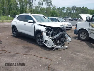 2020 Buick Encore GX Select with VIN KL4MMDSLXLB135560, listed as a IAAI auction lot 42589262 with 108,076 mi miles and . Bid and sale history available at DreamBid. Image 1.