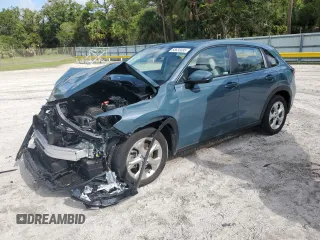 2023 Honda HR-V LX with VIN 3CZRZ1H32PM736845, listed as a Copart auction lot 58635895 with 19,363 mi miles and Non repairable. Bid and sale history available at DreamBid. Image 1.