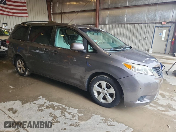 2013 Toyota Sienna LE AAS with VIN 5TDKK3DC0DS301864, listed as a Copart auction lot 62287335 with 195,075 mi miles and Clean title. Bid and sale history available at DreamBid. Image 4.