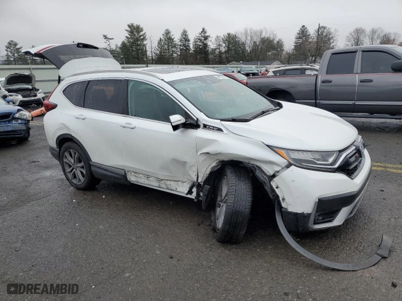 2020 Honda CR-V Touring with VIN 7FARW2H9XLE000859, listed as a Copart auction lot 84952894 with 86,740 mi miles and Salvage Title. Bid and sale history available at carsss.com. Image 4.