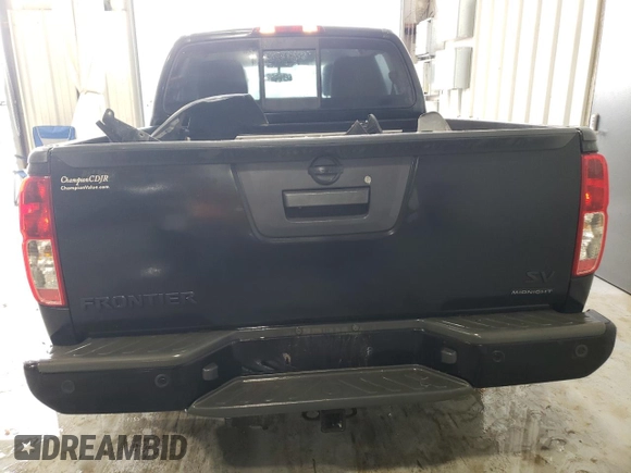 2020 Nissan Frontier SV with VIN 1N6ED0EA5LN706753, listed as a Copart auction lot 50162155 with Not provided miles and Salvage title. Bid and sale history available at DreamBid. Image 6.