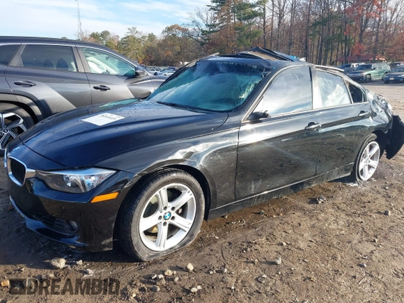 2015 BMW 3 Series 328i with VIN WBA3A5G59FNS90093, listed as a IAAI auction lot 38169109 with Not Provided miles and . Bid and sale history available at carsss.com. Image 2.