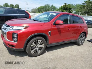 2022 Mitsubishi Outlander ES with VIN JA4ARUAU0NU008855, listed as a Copart auction lot 65802145 with 68,646 mi miles and Salvage title. Bid and sale history available at DreamBid. Image 1.
