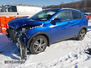 2022 Honda HR-V EX with VIN 3CZRU6H52NM736130, listed as a IAAI auction lot 41557784 with 36,084 mi miles. Bid and sale history available at carsss.com. Image 17.