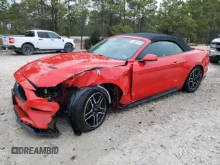 2023 Ford Mustang EcoBoost with VIN 1FATP8UHXP5100245, listed as a Copart auction lot 45812445 with 62,207 mi miles and Salvage Title. Bid and sale history available at carsss.com. Image 1.