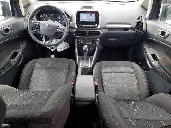 2018 Ford EcoSport SE with VIN MAJ6P1UL8JC237793, listed as a Copart auction lot 51893455 with 56,739 mi miles and Salvage Title. Bid and sale history available at carsss.com. Image 8.