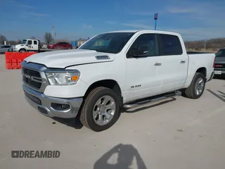 2019 Ram 1500 Big Horn/Lone Star with VIN 1C6RRFFG4KN790971, listed as a IAAI auction lot 41688790 with 63,366 mi miles. Bid and sale history available at carsss.com. Image 20.