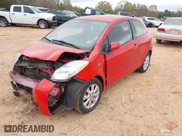 2009 Toyota Yaris with VIN JTDJT903595243068, listed as a IAAI auction lot 41899358 with 310,199 mi miles. Bid and sale history available at carsss.com. Image 17.