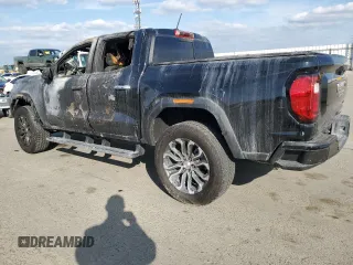 2023 GMC Canyon 4WD Denali with VIN 1GTP6FEK8P1124788, listed as a Copart auction lot 89362105 with 0 mi miles and Salvage Title. Bid and sale history available at carsss.com. Image 2.
