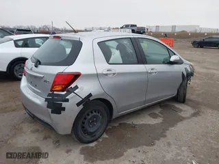 2017 Toyota Yaris L with VIN VNKKTUD36HA078971, listed as a IAAI auction lot 41610399 with 110,182 mi miles. Bid and sale history available at carsss.com. Image 4.
