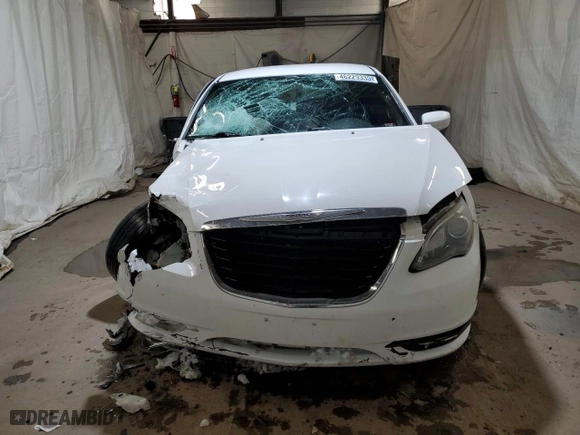 2011 Chrysler 200 S with VIN 1C3BC8FGXBN612865, listed as a Copart auction lot 46229335 with 106,651 mi miles and Salvage Title. Bid and sale history available at carsss.com. Image 5.