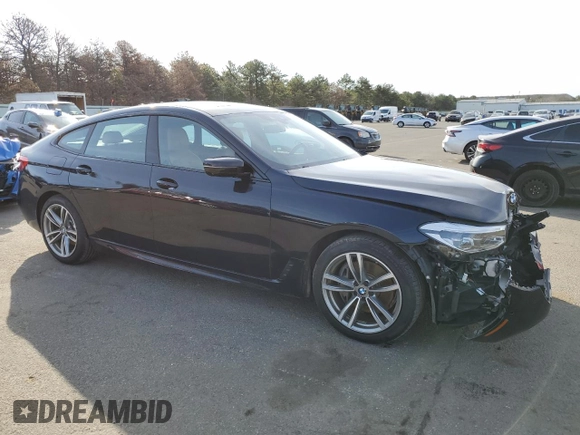2019 BMW 6 Series 640i xDrive with VIN WBAJV6C55KBK08251, listed as a Copart auction lot 45992474 with 40,381 mi miles. Bid and sale history available at carsss.com. Image 4.