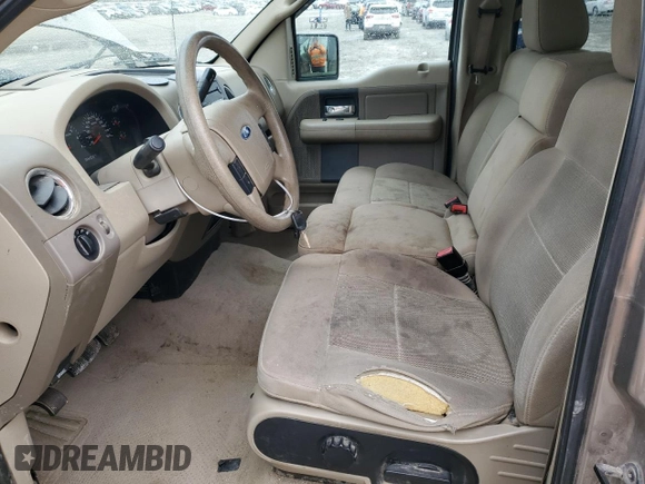 2006 Ford F-150 XL with VIN 1FTPW14V36FB59285, listed as a Copart auction lot 45317615 with 180,241 mi miles and Salvage Title. Bid and sale history available at carsss.com. Image 7.