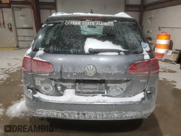 2015 Volkswagen Golf SportWagen TDI S with VIN 3VWCA7AU0FM500859, listed as a Copart auction lot 42082675 with 112,259 mi miles and Salvage Title. Bid and sale history available at carsss.com. Image 6.