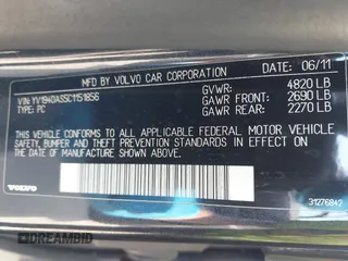 2012 Volvo S80 3.2L with VIN YV1940AS5C1151856, listed as a IAAI auction lot 41810344 with 138,479 mi miles. Bid and sale history available at carsss.com. Image 9.