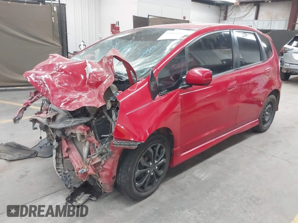 2009 Honda Fit Sport with VIN JHMGE88409S043811, listed as a IAAI auction lot 41842181 with 160,855 mi miles. Bid and sale history available at carsss.com. Image 18.