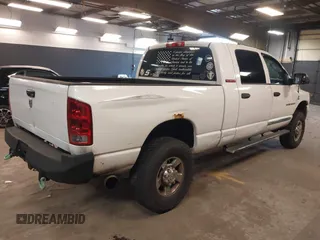 2006 Dodge Ram 2500 SLT with VIN 3D7KS29C86G100871, listed as a IAAI auction lot 41992062 with 213,220 mi miles. Bid and sale history available at carsss.com. Image 4.