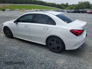 2021 Mercedes-Benz A 220 with VIN W1K3G4EB0MJ268465, listed as a Copart auction lot 62827425 with 59,522 mi miles and Salvage title. Bid and sale history available at DreamBid. Image 2.