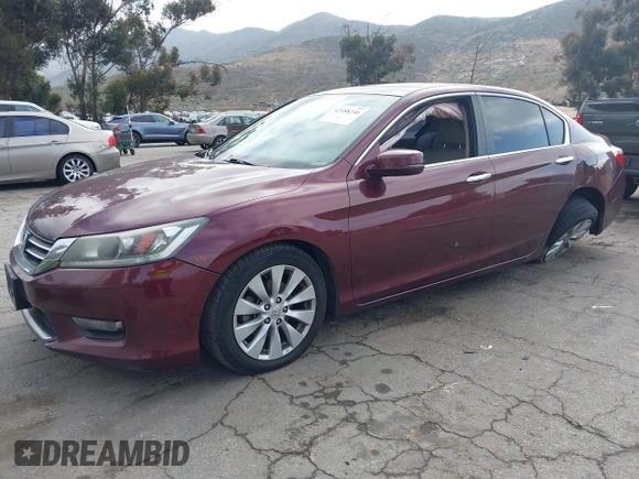 2013 Honda Accord EX-L with VIN 1HGCR2F8XDA168189, listed as a IAAI auction lot 42188246 with 235,286 mi miles and . Bid and sale history available at DreamBid. Image 22.