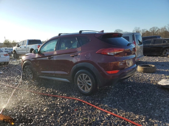 2017 Hyundai Tucson SE Plus with VIN KM8J33A44HU423310, listed as a Copart auction lot 46449215 with 146,383 mi miles and Salvage Title. Bid and sale history available at carsss.com. Image 2.