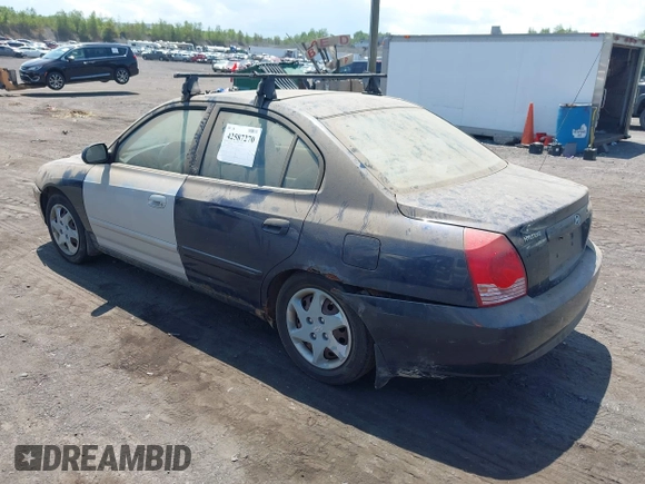 2006 Hyundai Elantra GLS with VIN KMHDN46D06U331744, listed as a IAAI auction lot 42587270 with 250,750 mi miles and . Bid and sale history available at DreamBid. Image 3.