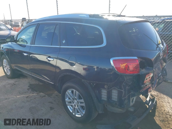 2015 Buick Enclave Convenience with VIN 5GAKRAKD5FJ385788, listed as a IAAI auction lot 41410548 with 107,368 mi miles and . Bid and sale history available at carsss.com. Image 3.