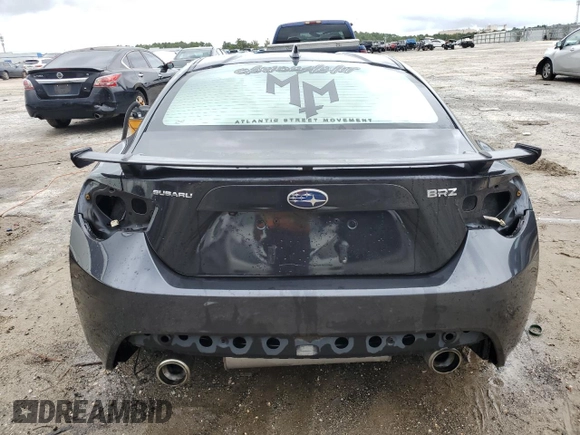 2015 Subaru BRZ Premium with VIN JF1ZCAB15F9605927, listed as a Copart auction lot 71190124 with 89,785 mi miles and Salvage title. Bid and sale history available at DreamBid. Image 6.