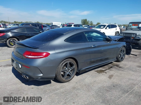 2017 Mercedes-Benz C 43 AMG with VIN WDDWJ6EBXHF471365, listed as a IAAI auction lot 41441957 with 80,322 mi miles and . Bid and sale history available at carsss.com. Image 4.