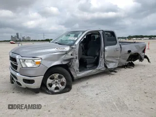 2022 Ram 1500 Big Horn z VIN 1C6SRFBT6NN135557, wystawiony jako Copart lot #55143785 z przebiegiem 64 930 mil mil oraz Szkoda całkowita • Salvage title. Historia ofert i sprzedaży dostępna na DreamBid. Obrazek 1.