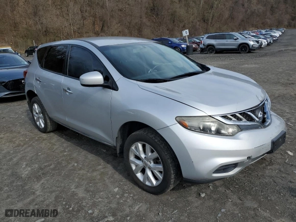 2013 Nissan Murano SL with VIN JN8AZ1MW8DW307731, listed as a Copart auction lot 52633075 with 146,887 mi miles and Salvage Title. Bid and sale history available at carsss.com. Image 4.