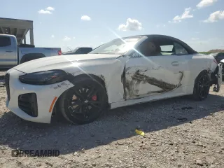 2022 BMW 4 Series M440i xDrive с VIN WBA63AT07NCJ08881, выставлен на аукционе Copart как лот 52581115 с пробегом 15 021 миль миль и Списание • Salvage title. История ставок и продаж доступна на DreamBid. Изображение 1.