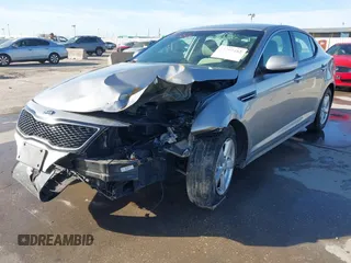 2015 Kia Optima LX with VIN 5XXGM4A71FG484306, listed as a IAAI auction lot 41797482 with 116,181 mi miles and . Bid and sale history available at carsss.com. Image 6.