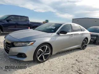 2022 Honda Accord Sport с VIN 1HGCV3F27NA019253, выставлен на аукционе Copart как лот 57992145 с пробегом 105 508 миль миль и Чистый • Clean title. История ставок и продаж доступна на DreamBid. Изображение 1.