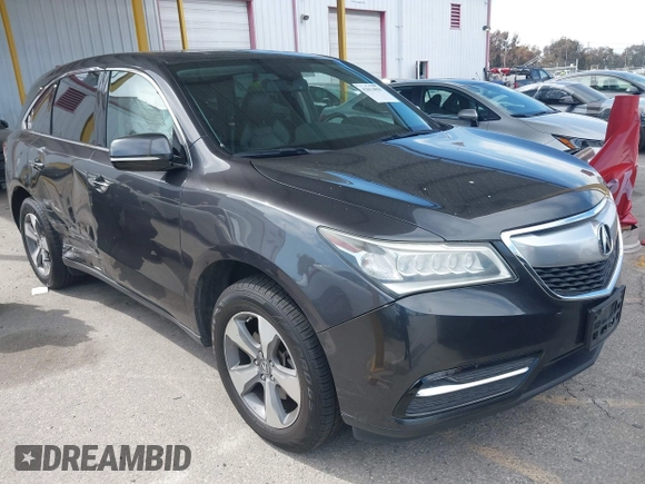 2014 Acura MDX with VIN 5FRYD4H22EB003896, listed as a IAAI auction lot 42014850 with 159,012 mi miles. Bid and sale history available at carsss.com. Image 13.