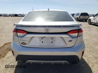 2022 Toyota Corolla SE with VIN JTDS4MCE1N3501612, listed as a Copart auction lot 50232055 with 55,098 mi miles and Salvage Title. Bid and sale history available at carsss.com. Image 6.