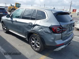 2024 BMW X3 sDrive30i with VIN 5UX43DP02R9U43683, listed as a IAAI auction lot 41934613 with 2,130 mi miles and . Bid and sale history available at DreamBid. Image 3.