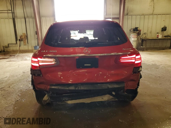 2018 Mercedes-Benz GLC with VIN WDC0G4KB3JV096643, listed as a Copart auction lot 51594685 with 88,553 mi miles and Clean Title. Bid and sale history available at carsss.com. Image 6.