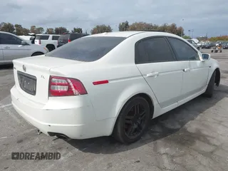 2007 Acura TL with VIN 19UUA66287A023297, listed as a IAAI auction lot 42111537 with 226,242 mi miles. Bid and sale history available at carsss.com. Image 4.